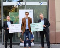 v.l.n.r.: Patrick Kobuhs, PD Dr. Joachim Wiskemann und Frank Nowottny