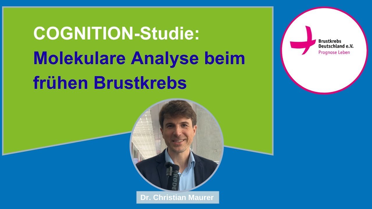 COGNITION-Studie: Molekulare Analyse beim frühen Brustkrebs